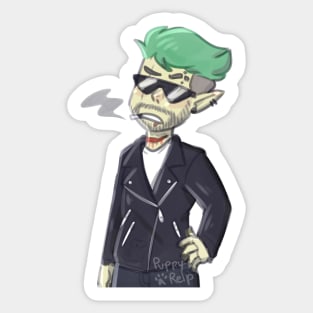 Cool Anti >:) Sticker